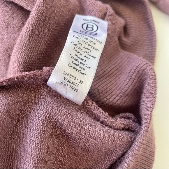 Athleta Women's Mauve Dusty Purple Longsleeve Mindset Sweatshirt Size 1X - Picture 6 of 8